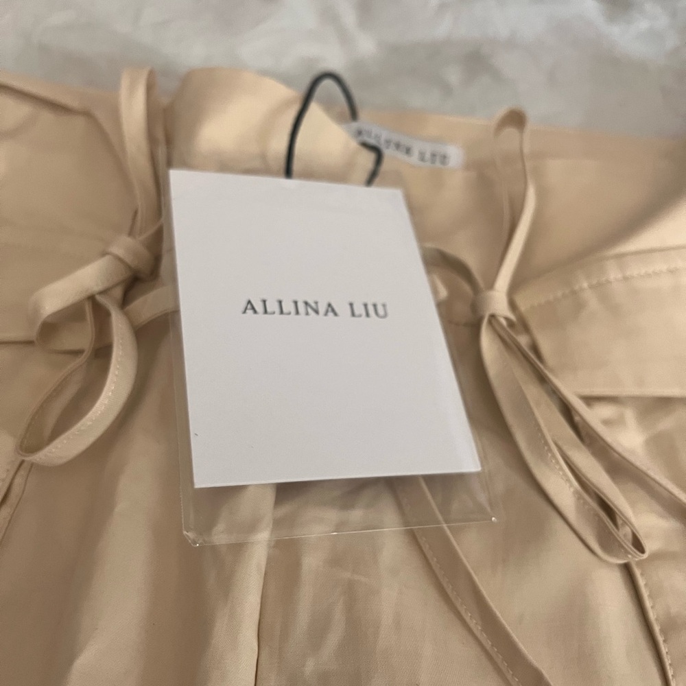 Allina liu - Araki pants with bow detail. Size L - Picture 7 of 7